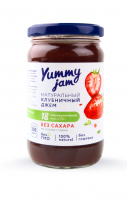Клубничный джем без сахара Yummy jam, 350 г 