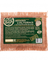 Мочалка льняная с органическим мылом Сосновая Алтын Бай 