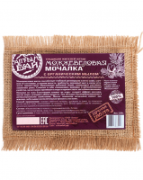 Мочалка льняная с органическим мылом Можжевеловая Алтын Бай 