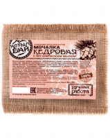 Мочалка льняная с органическим мылом Кедровая Алтын Бай 