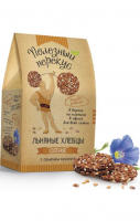 Льняные хлебцы с кунжутом Полезный перекус, 100 г 