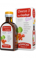  Эликсир «Для сердца» Омега-3 Компас Здоровья, 200 мл  