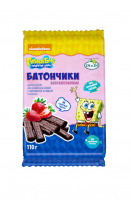 Батончики безглютеновые Губка Боб с клубничной начинкой, 110  г  