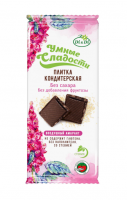 Плитка кондитерская Умные сладости шоколадная с амарантом, 90 г 