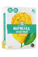 Мармелад Di&Di крафтовый с соком лимона и кусочками яблока, 155 г  