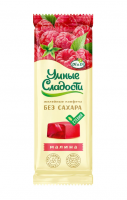 Желейные конфеты без сахара Умные сладости Малина, 90 г  