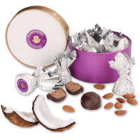 Трюфель молочный с кокосом и миндалем ПУРПУР, 115 г 