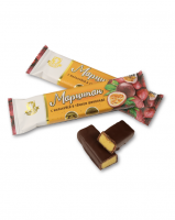 Марципан с маракуйей в темном шоколаде ПУРПУР, 45 г Цена за упаковку - 12 шт 
