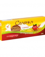 Соломка цельнозерновая с клюквой на фруктозе Дивинка, 200 г 