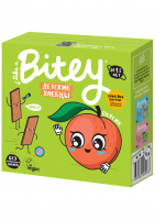 Детские хлебцы Bitey Персик, 40 г 