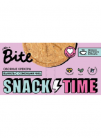 Крекеры Bite овсяные сладкие ваниль с семенами чиа, 125 г