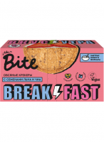 Овсяные крекеры c семенами льна и чиа Bite , 200 г  