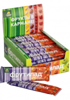 Фруктовый батончик Фрутилад с облепихой, 30 г. Цена за упаковку - 24 шт. 