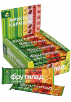 Фруктовый батончик Фрутилад Апельсин и брусника, 30 г. Цена за упаковку - 24 шт.