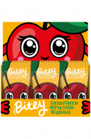 Фруктово-ягодный батончик Bitey Яблоко-Вишня, 25 г. Цена за упаковку - 30 шт. 