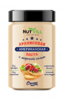 Арахисовая паста Американская с морской солью NutVill, 180 г 