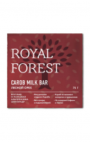 Шоколад из кэроба Royal Forest Лесной орех, 75 г