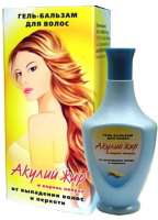 Гель-бальзам для волос «Акулий жир и корень лопуха» от выпадения и перхоти 