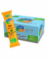 Флакс батон Облепиха, 30 г. Цена за упаковку - 20 шт