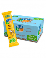 Флакс батон Банан, 30 г. Цена за упаковку - 20 шт 